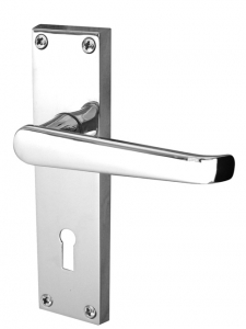 Victorian Straight Lever on Long Backplate